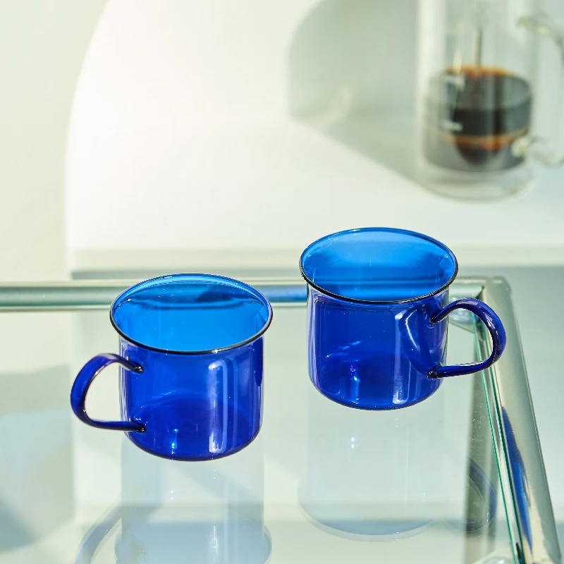 Mug en verre transparent borosilicate ambre Muurla - La déco 2B