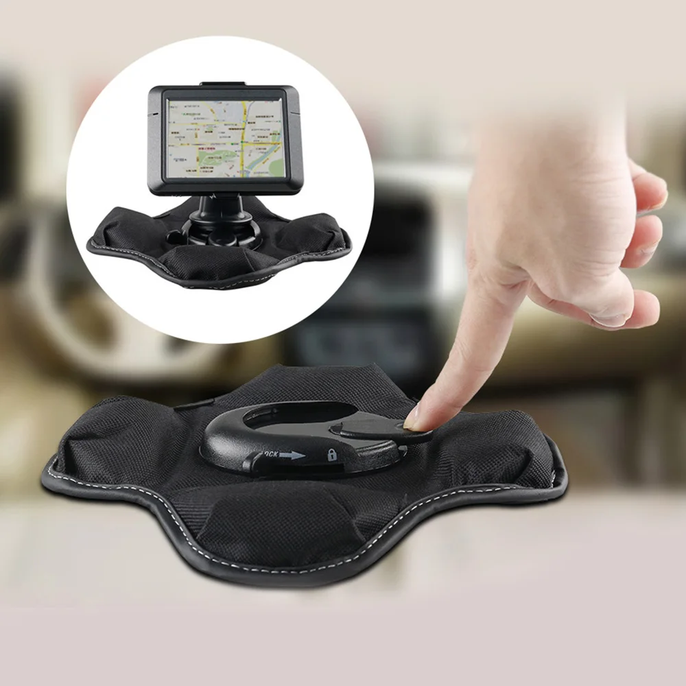 Gps Dashboard Mount Bean Bag портативный трение для Garmin Nuvi 30 40 50 350 360 650 660 черный нескользящий