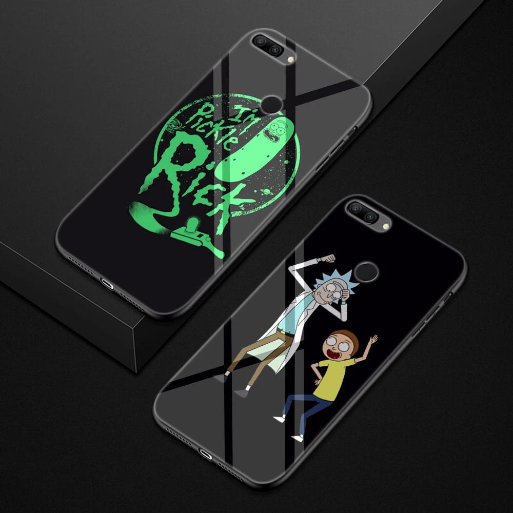 Rick And Morty мягкий чехол для Huawei Honor 8x9 mate 20 P10 P20 P30 Lite Pro P Smart Cover