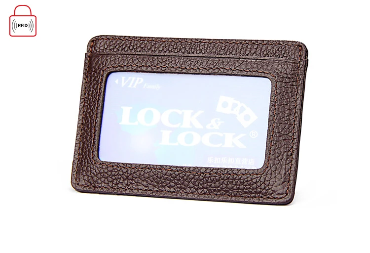 Кошелек мини маленький роскошный из натуральной кожи милый тонкий передний карман RFID короткий чехол для кредитных карт кошелек для мужчин и женщин