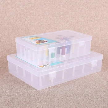 

Solid Sewing Thread Box Empty Bobbins Storage Case Craft Sew Thread Spool Holder