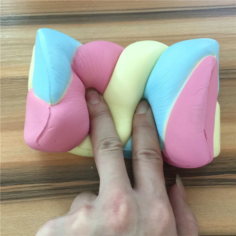 Антистресс 14,5 см Kawaii Коллекция игрушек гамбургер Squishies милые мягкие сахар ароматизированный медленный нарастающее при сжатии игрушки для детей