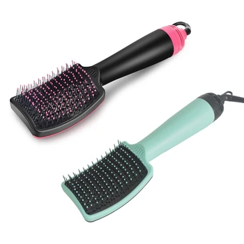 

Multifunctional Hot Air Hair Dryer Brush One-Step Electric Straightener Vibration Massage Comb Smooth Frizz Styler Tools