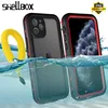SHELLBOX Waterproof Case For iPhone 11 Pro Max 360 Protector Cover Shockproof Swimming Diving Coque for iPhone11 Underwater Case ► Photo 1/6