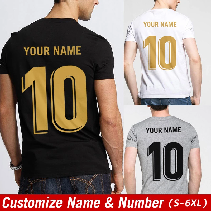 Name printed sports t shirts Clearance