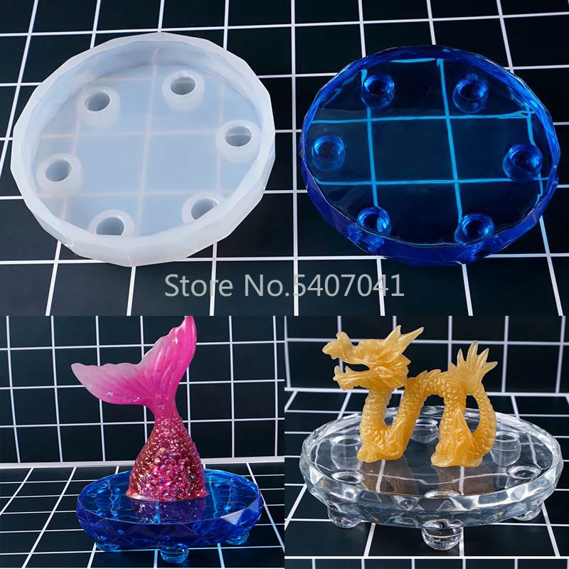 Popular1PC шариковая Базовая доска UV Expoxy смола декоративные формы для изготовления ювелирных изделий