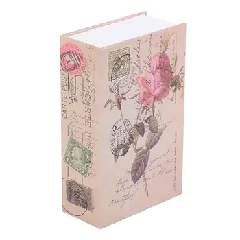 

Creative Book Safe Box Metal Steel Cash Money Jewelry Collection Storage Case with Combination Lock