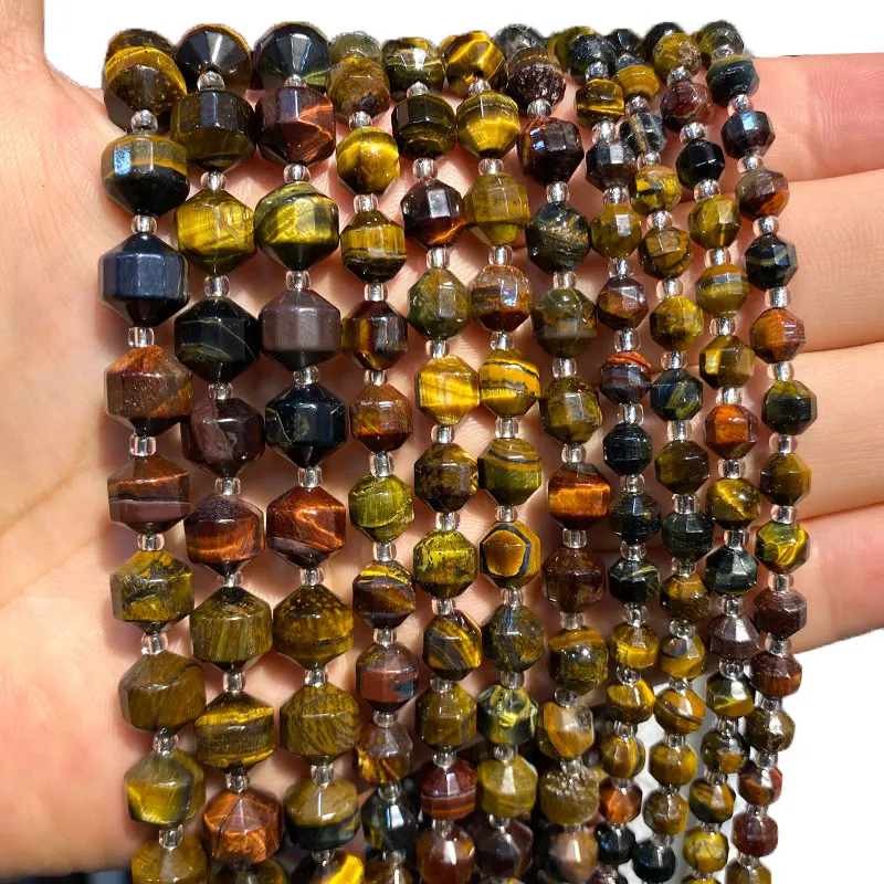 Tiger Eyes Beads Natural Stone  Natural Stones Making Jewelry - 4 6 8 10mm  Natural - Aliexpress