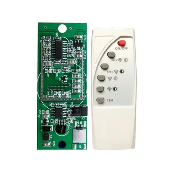 

Microwave Radar Induction Solar Lamp Control Panel Lithium Battery Buck Charging Pad Board Dual Function With Protection