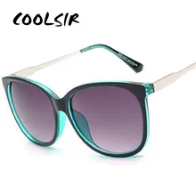 Роскошные женские солнцезащитные очки модные круглые женские винтажные Ретро брендовые Дизайнерские Большие женские спортивные солнцезащитные очки