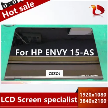 

LCD Screen Touch Digitizer Glass Assembly +Frame For HP ENVY 15-as101na 15-as128tu 15-as120nr 15-as168nr 15-as182c