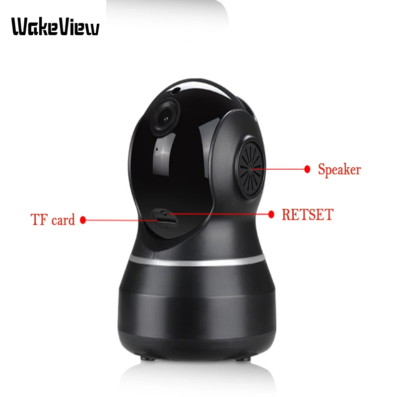 

WakeView Smart WiFi IP Camera Home Security Surveillance Wireless Camera Mobile APP remote control IR LED night vision Alarm