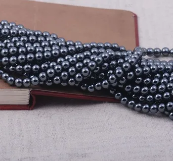 

bracelet necklace+Free Shipping+Gift 10mm Best Black Hematite Loose ball Beads crystal Findings Fit DIY gdf233
