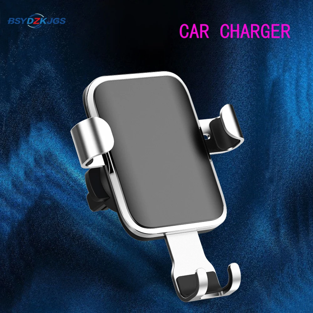 

BSYDZKJGS Wireless Car Charger for iPhone Samsung Smart Auto Clamp 10W Qi Fast Charging Car Mount Wireless Phone Charger