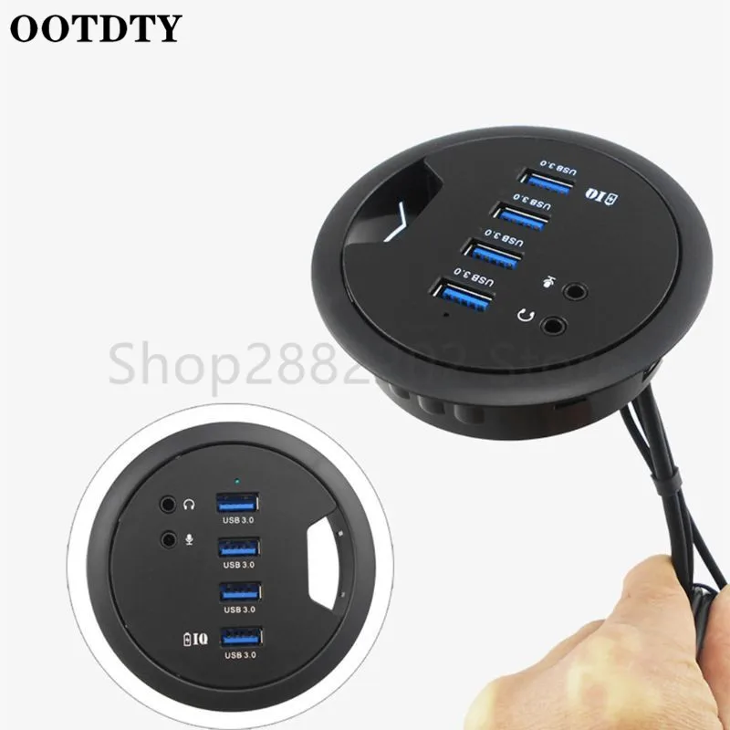 Новый монтажный 4-портовый концентратор USB 3 0 высокоскоростной внешний