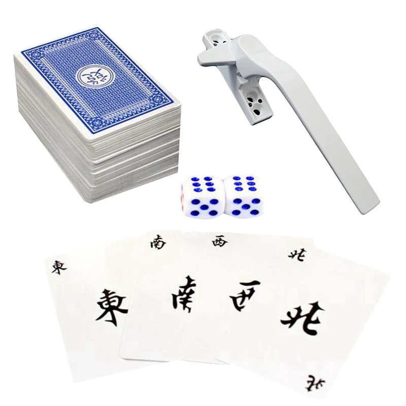 NEW 144Pcs/набор маджонг бумага Китайский игральные карты Игровой Набор для