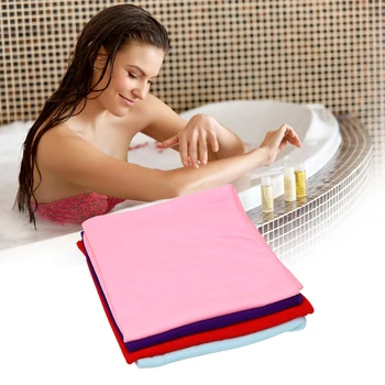 

NICEYARD Bathrobes Microfiber Quick Dry Water Aborsbent Bath Towel for Bathing Beach Spa Gym Sports 3 Solid Color Beach Dresses