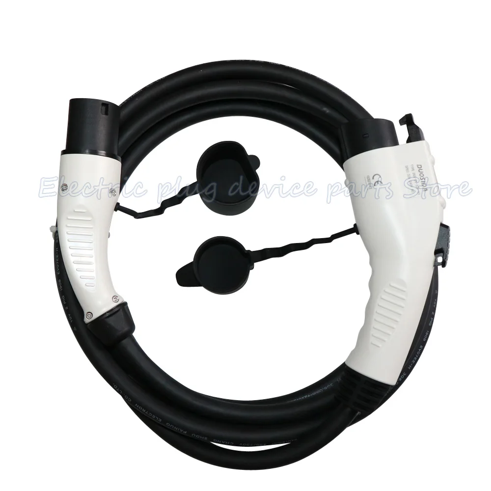  32A EV Charging Cable for Electric Vehicle Type 1 to Type 2 SAE J1772 to IEC 62196-2 5M Charging St