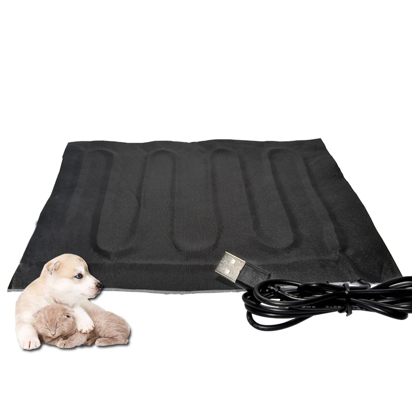 

5V USB Electric Clothes Heater Sheet Adjustable Temperature Pet Heating Pad Winter Heated Gloves For Cloth Waist Warmer Tablet