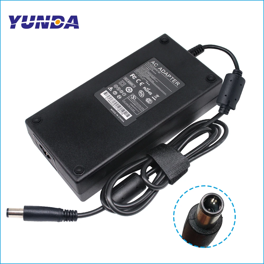 19.5v 7.7a 7.4*5.0mm 180w Ac Adapter For Dell Alienware 15 17 R2 R3 R4