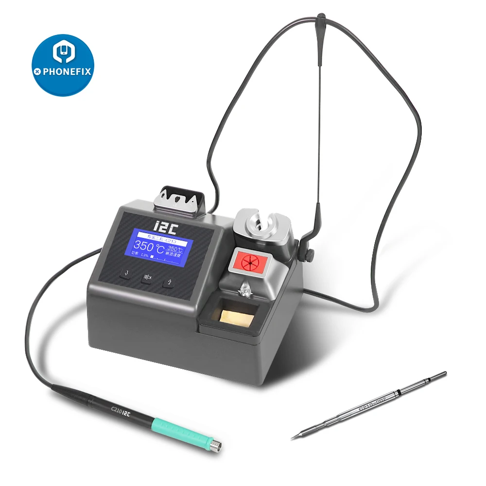 I2C NANO Lead Free Soldering Station 1S Rapid Heating Welding Platform with C245/C210/C115 Handles Tip for PCB Repair | Инструменты