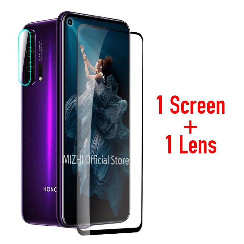 Защитное стекло для камеры Honor 20 Pro закаленное Huawei 20s lite стекло|Защитные стёкла и
