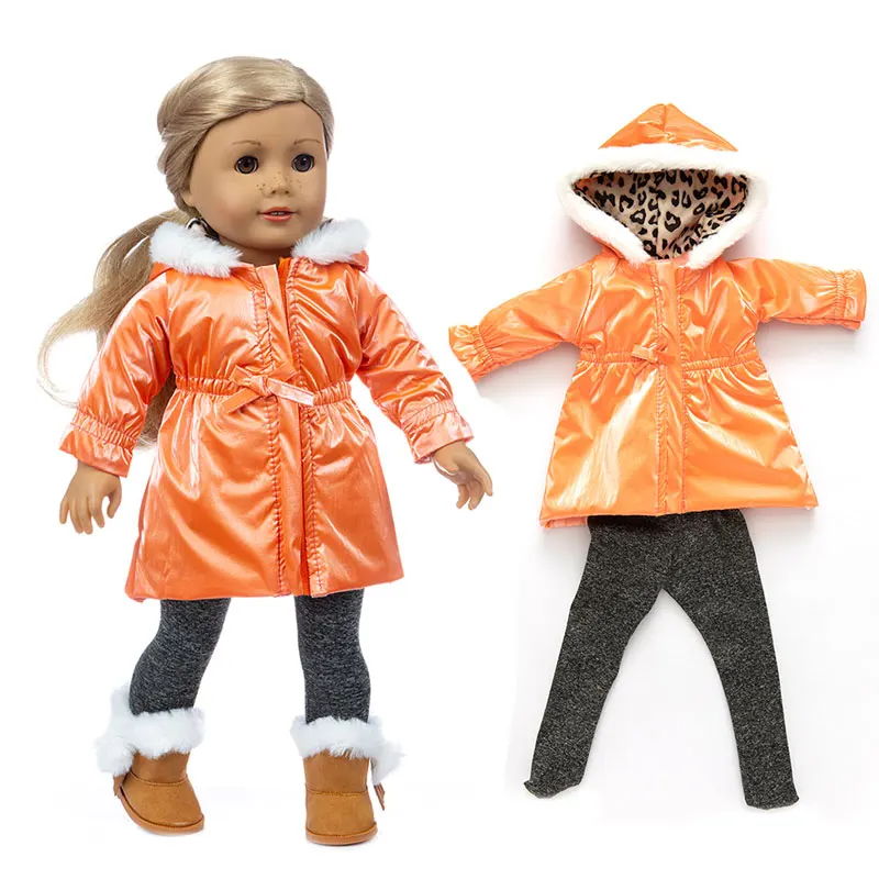 Baby Doll Winter Clothing Jacket Coat 43cm for 18 Inch Girl Doll