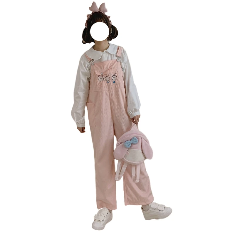 Baby Boy Girl Corduroy Overalls Solid Suspender Bib Pants One-Piece Strap Jumpsuit Pocket Fall Winter Outfit