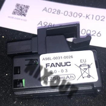 

10pcs/lot Original A98L-0031-0026 A02b-0309-k102 A02b-0309-k1023V CNC system lithium battery