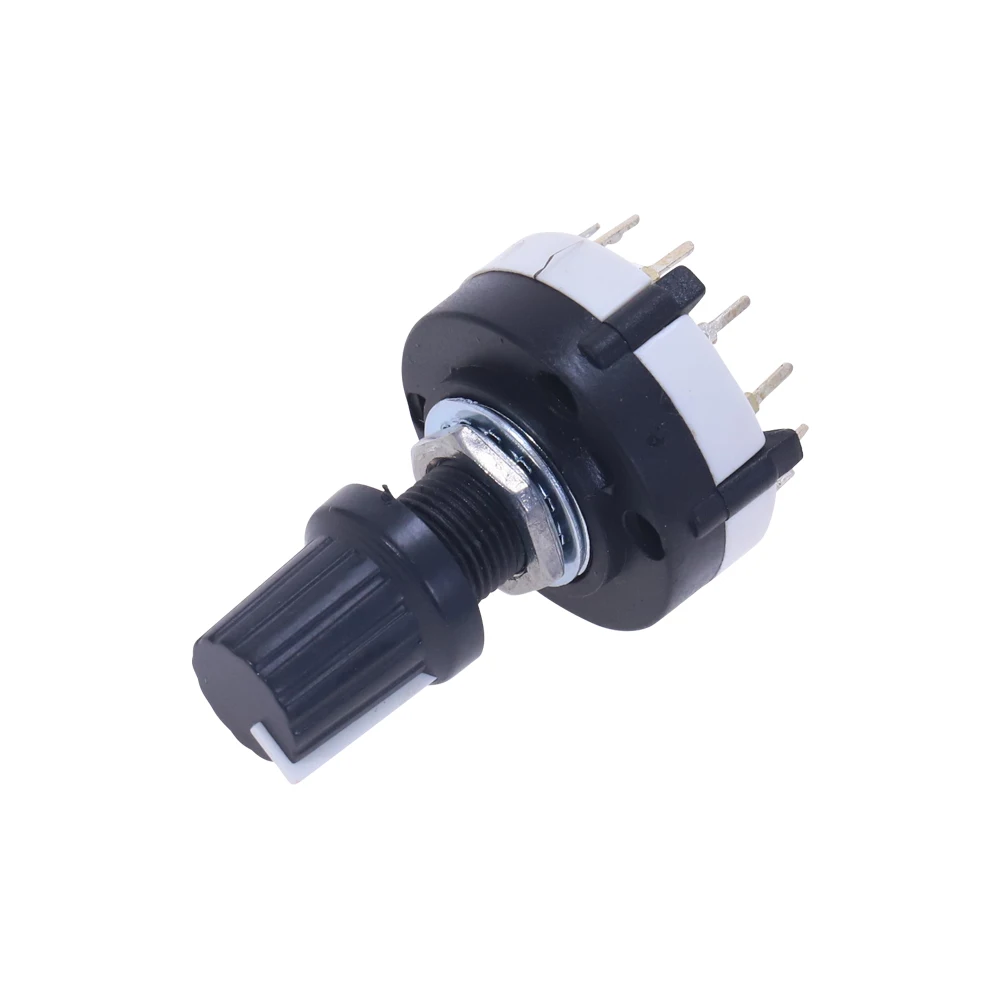 Details about   1Pcs 3P4T 3 Pole 4 Position Single Wafer Band Selector Rotary Switch 17g EF YU 