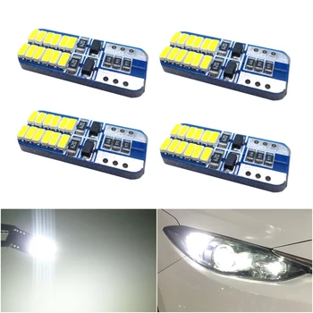 

4x W5W T10 LED Canbus Bulb Car Side Marker Light License Plate Lamp For Mazda 3 6 2 CX-5 323 5 CX5 2 626 Spoilers MX5 CX 5 GH