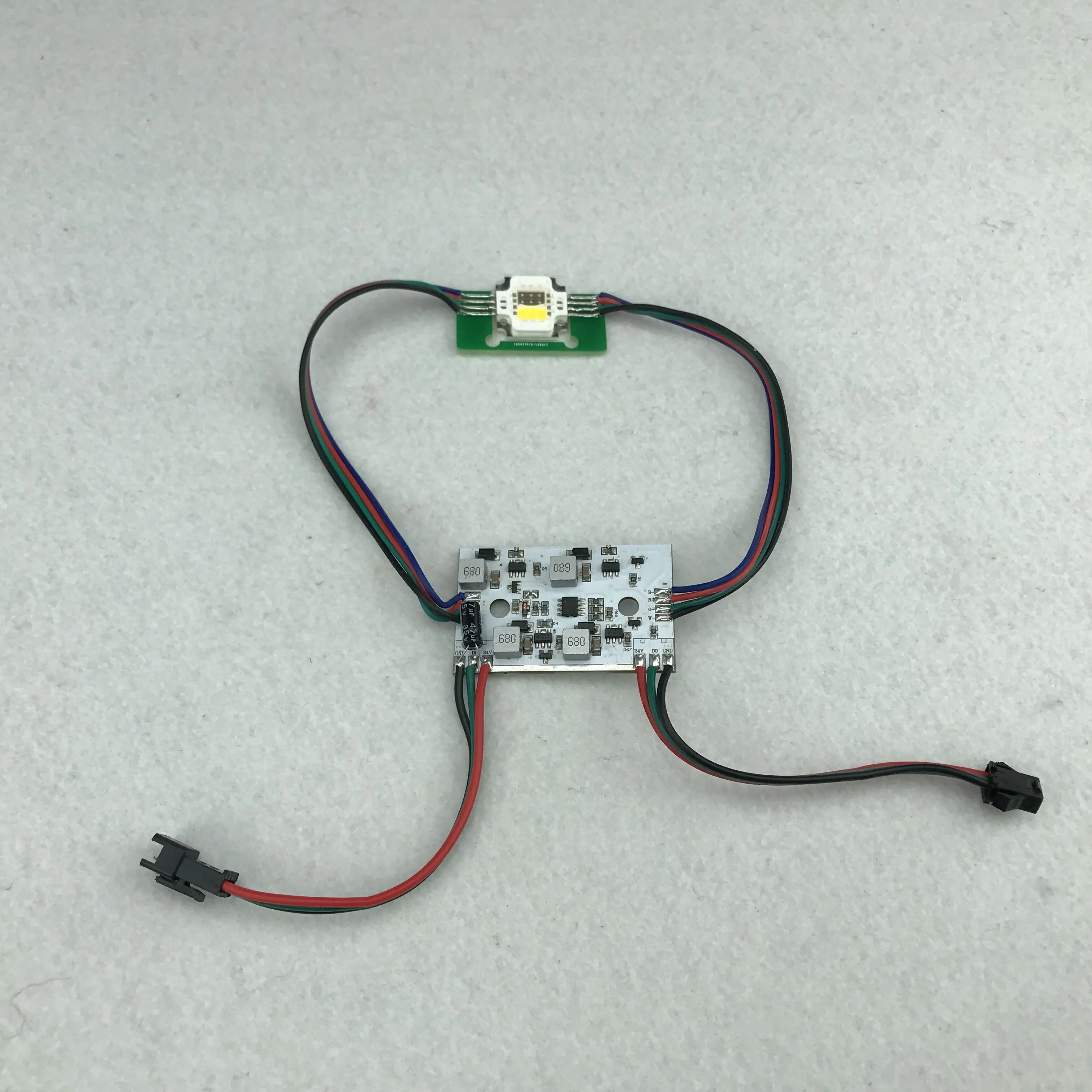 

9W RGBW(warm white) high power UCS2904 controlled led pixel module;DC12-24V input;size;55mm*40mm