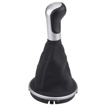 

5 Speed Gear Shift Knob Lever Gaiter Boot Cover for Skoda Fabia MK2 Roomster 5J0711113F