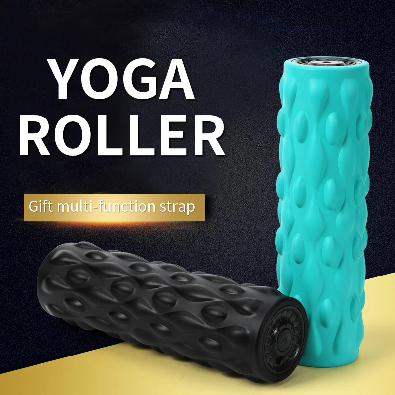 

Foam Roller Medium Density Deep Tissue Massager for Muscle Massage and Myofascial Trigger Point Release with 4K eBook