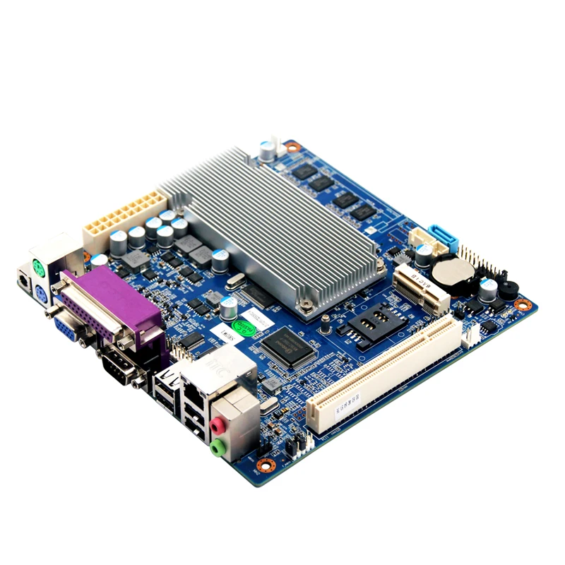 Мини-itx мини материнская плата Atom N2800 бортовой 2 ГБ 2* SATAII/6* USB2.0/2* COM/1* mSATA/1x LPT