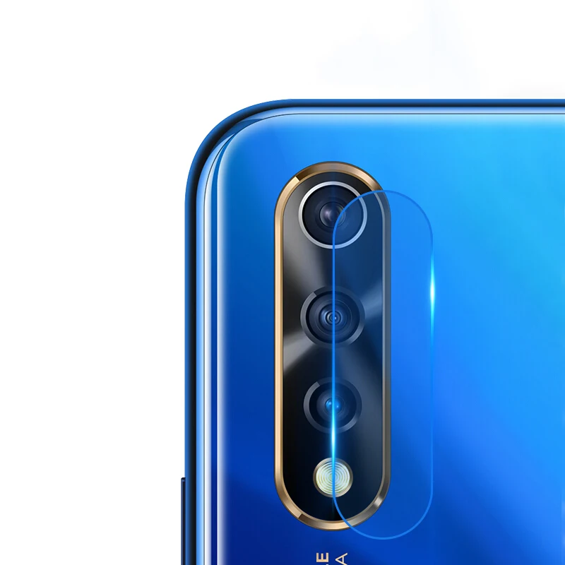 Закаленное стекло для задней камеры VIVO Y90 Y7S Z1X Z1 Pro полное покрытие защита