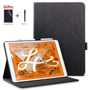 

For iPad Mini 5 2019 5th Generation 7.9'' Case with Pencil Holder Slim Smart Shell Stand Cover Auto Wake/Sleep Screen Protector