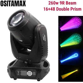 

Stage Beam Light 260w Sharpy Beam Moving Head Spot Light Double Prism Rotating Lyre Luces Perfect for Big Show Party Disco Beam