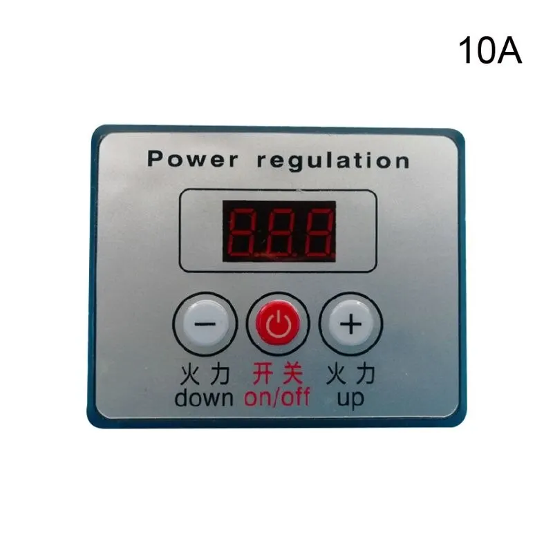 4 OOTDTY DC 12V 5/10A мотор Скорость контроллер 0- Регулируемый цифровой Дисплей медленного старта A5YD - Цвет: 4