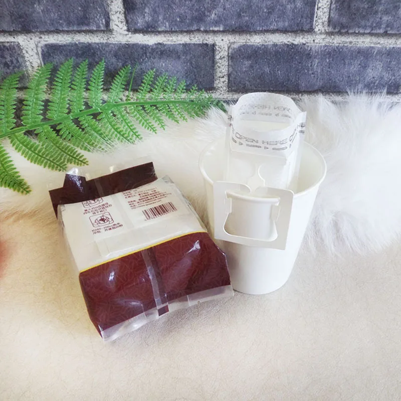 

50Pcs Portable Multipurpose Coffee Filter Bag Hanging Ear Style Filters Paper Disposable 90*75cm Coffee Tool