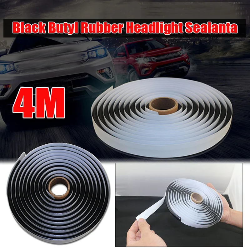 

Non-Toxic Cars Headlight Sealant Seal Tape Glue Wraps Waterproof Bonding Sheet