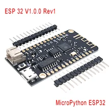Wifi bluetooth placa de desenvolvimento da bateria de lítio antena esp32 ESP-32 rev1 ch340g micropython 4mb micro usb para arduino