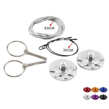 

Universal Silver Racing Car Bonnet Aluminum Alloy Lock Kit Engine Hood Pin Latch Mount Set Car Accessories