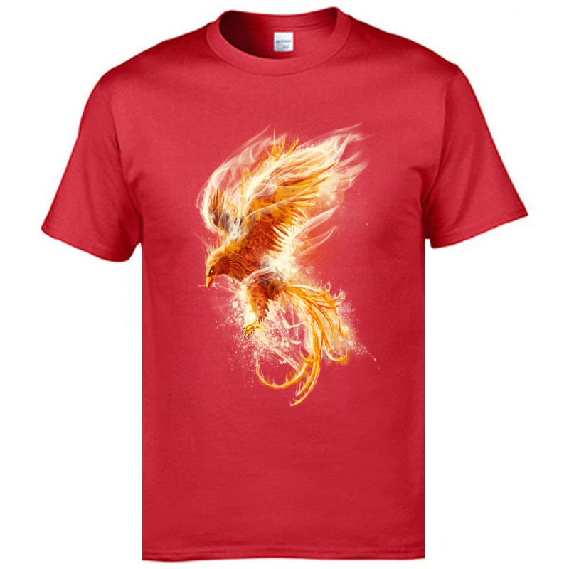 Bird Birth Pheonix Youth футболка с принтом Музыка для женщин и мужчин обычные футболки
