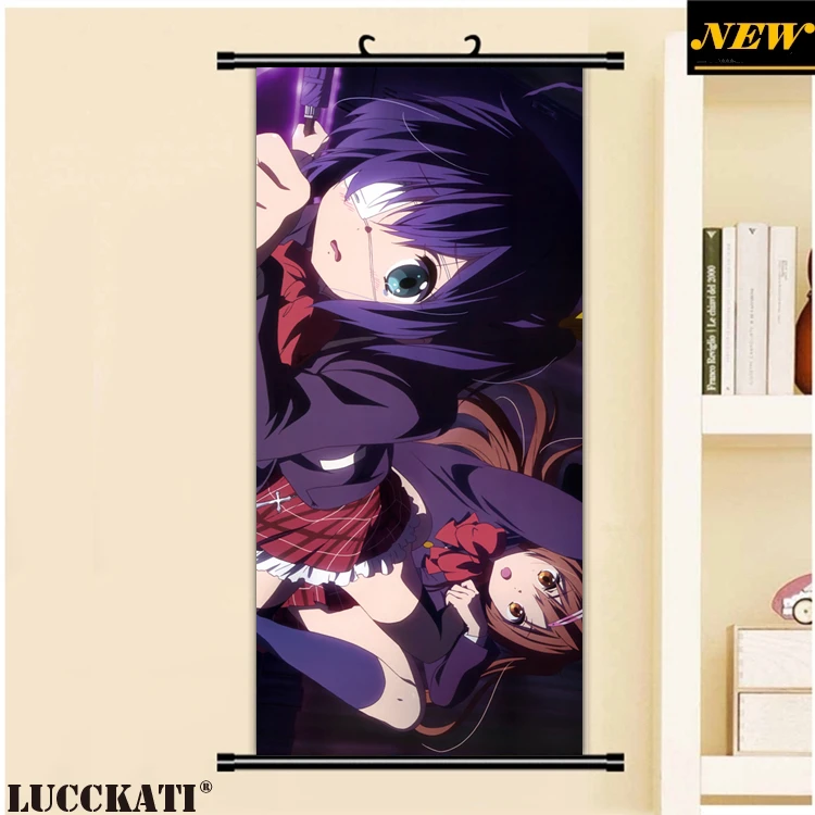 3yande.re 230366 chuunibyou_demo_koi_ga_shitai! eyepatch ikeda_kazumi nibutani_shinka seifuku takanashi_rikka thighhighs_副本_副本