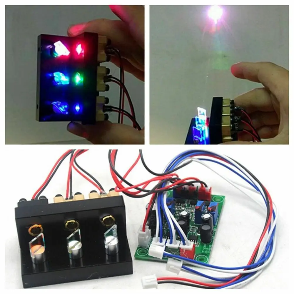 Mini 250mW White / Red / Green / Blue RGB Laser Diode Module Stage Lighting 450nm 532nm 638nm 250mw 450nm dot 12v blue laser diode module 33x33x50mm w ttl and fan cooling