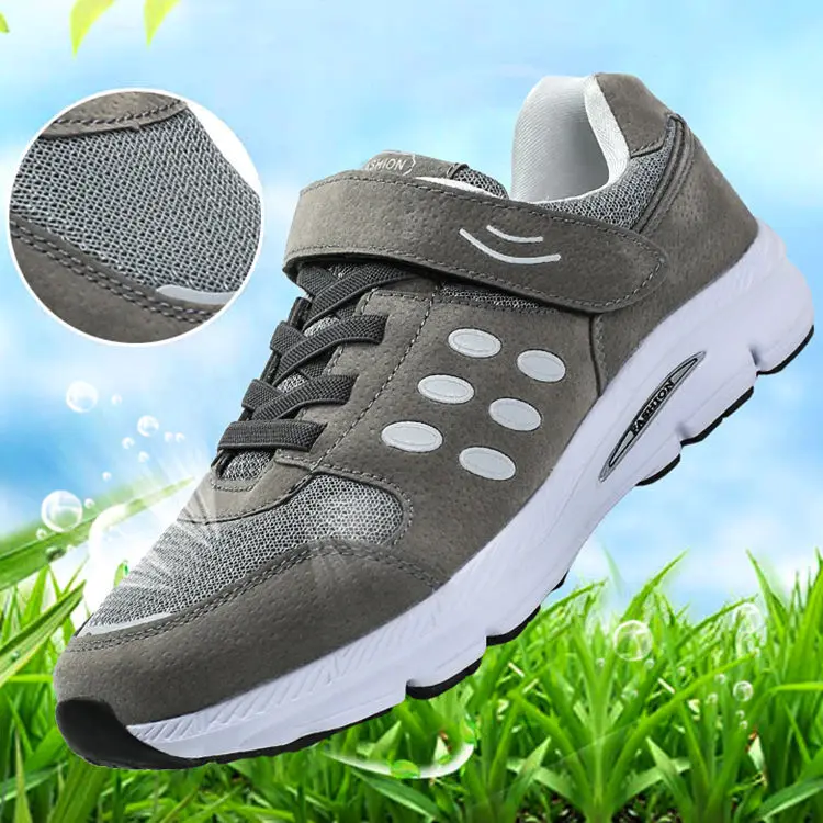 

Middle-aged Athletic Shoes Breathable Anti-slip Mom And Dad Shoes 2019 Winter Middle-aged Walking Shoes