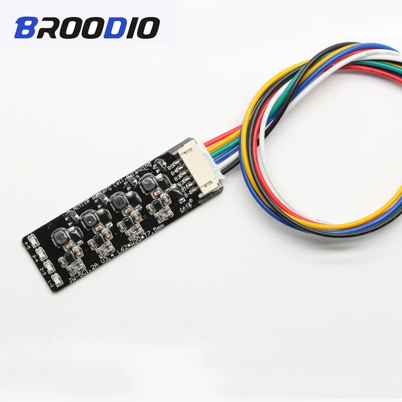 

5S BMS 1.2A Balance Li-ion Lifepo4 Lithium Battery Active Equalizer Balancer Energy Transfer BMS 5S