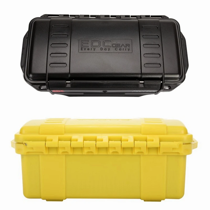 Colorful Outdoor Shockproof Waterproof Boxes Survival Airtight Case Holder Storage  Tools Travel Sealed Containers