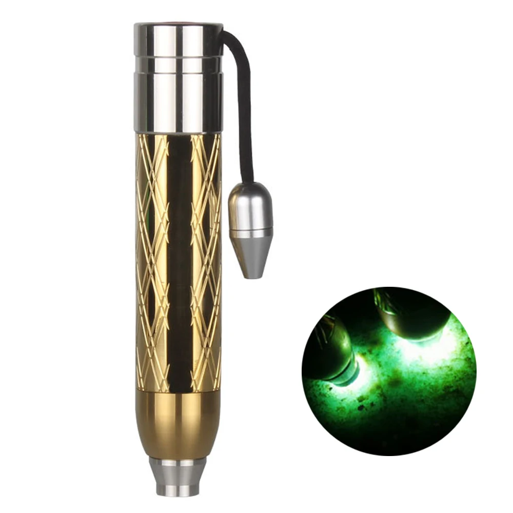 

8W Powerful White / Yellow Light LED Flashlight Jade, jewelry, amber, mineral stones inspection Amber Work Lamp Torch Small Head